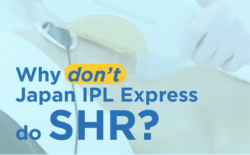 Why don’t Japan IPL Express do SHR?